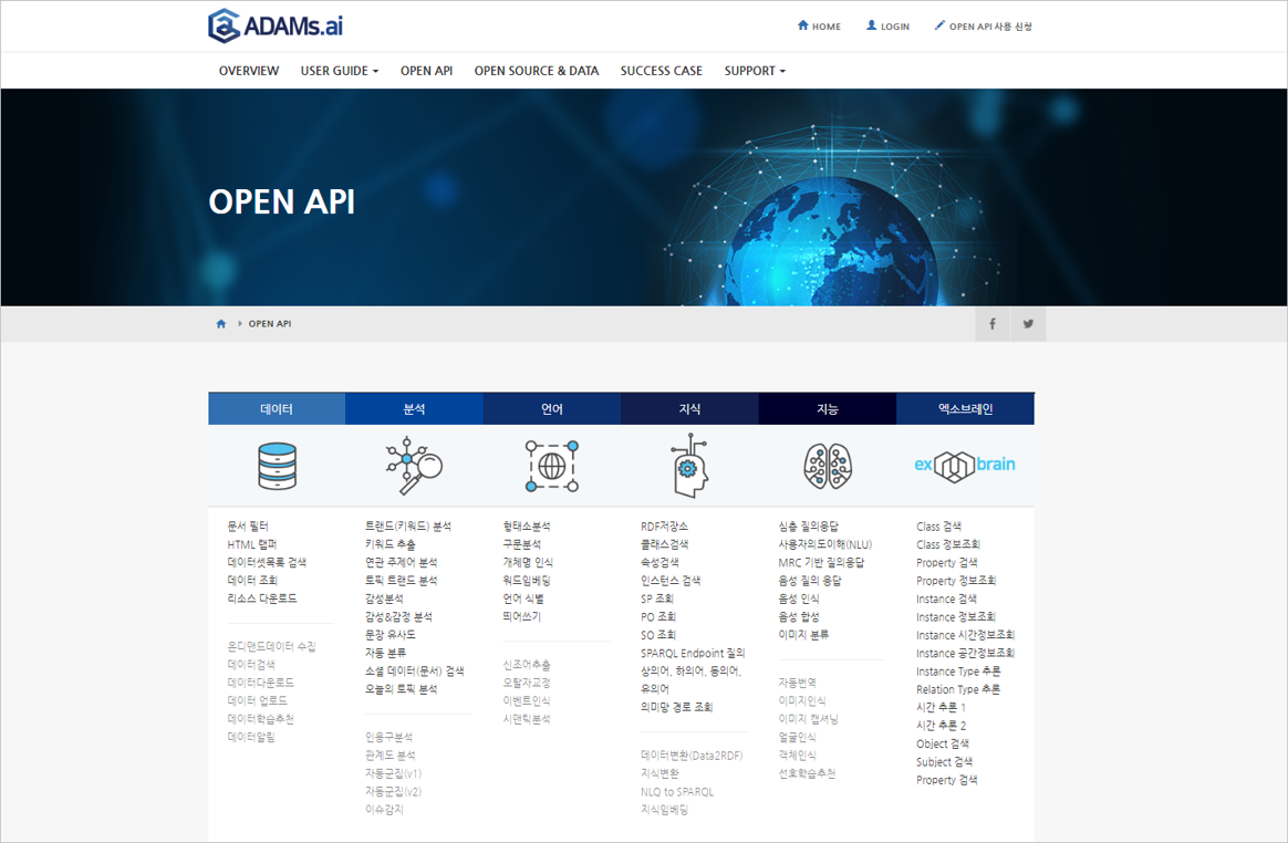 ADAMS.ai – Dịch vụ Open API -1