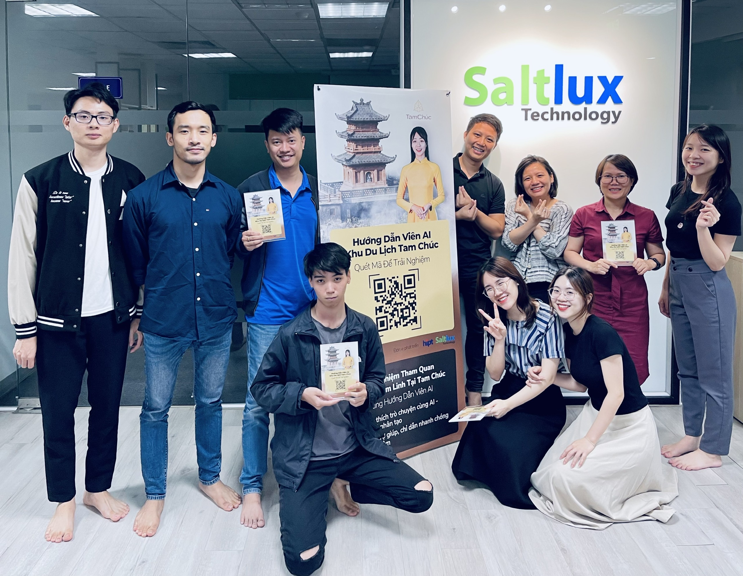 Hướng Dẫn Viên AI do Saltlux Technology, HiPT Phối Hợp Phát Triển cho KDL Tam Chúc Nhận được Nhiều Quan Tâm và Yêu Thích của Du Khách và Truyền Thông Đại Chúng  1 Hướng dẫn viên AI Như An | Saltlux Technology | Chùa Tam Chúc