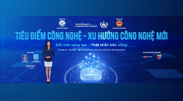Saltlux Technology | MC AI tại Techconnect and Innovation Vietnam 2023